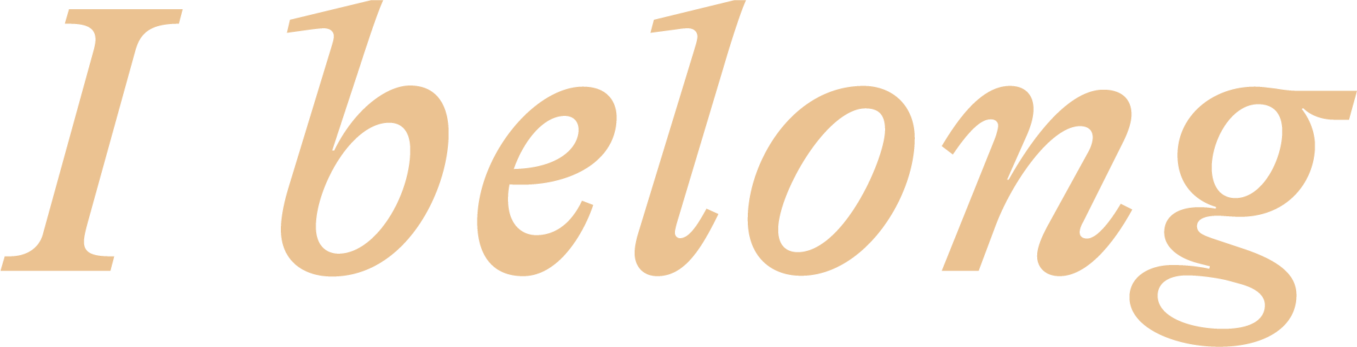 I Belong